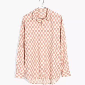 Madewell Oversize Flannel Ex-Boyfriend Shirt